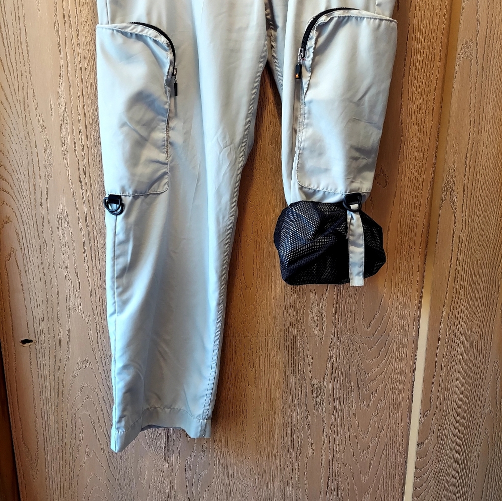 Y2K Levi's Silvertab Utility Cargo Convertible Beige Pants 34" X 34" - Picture 8 of 9